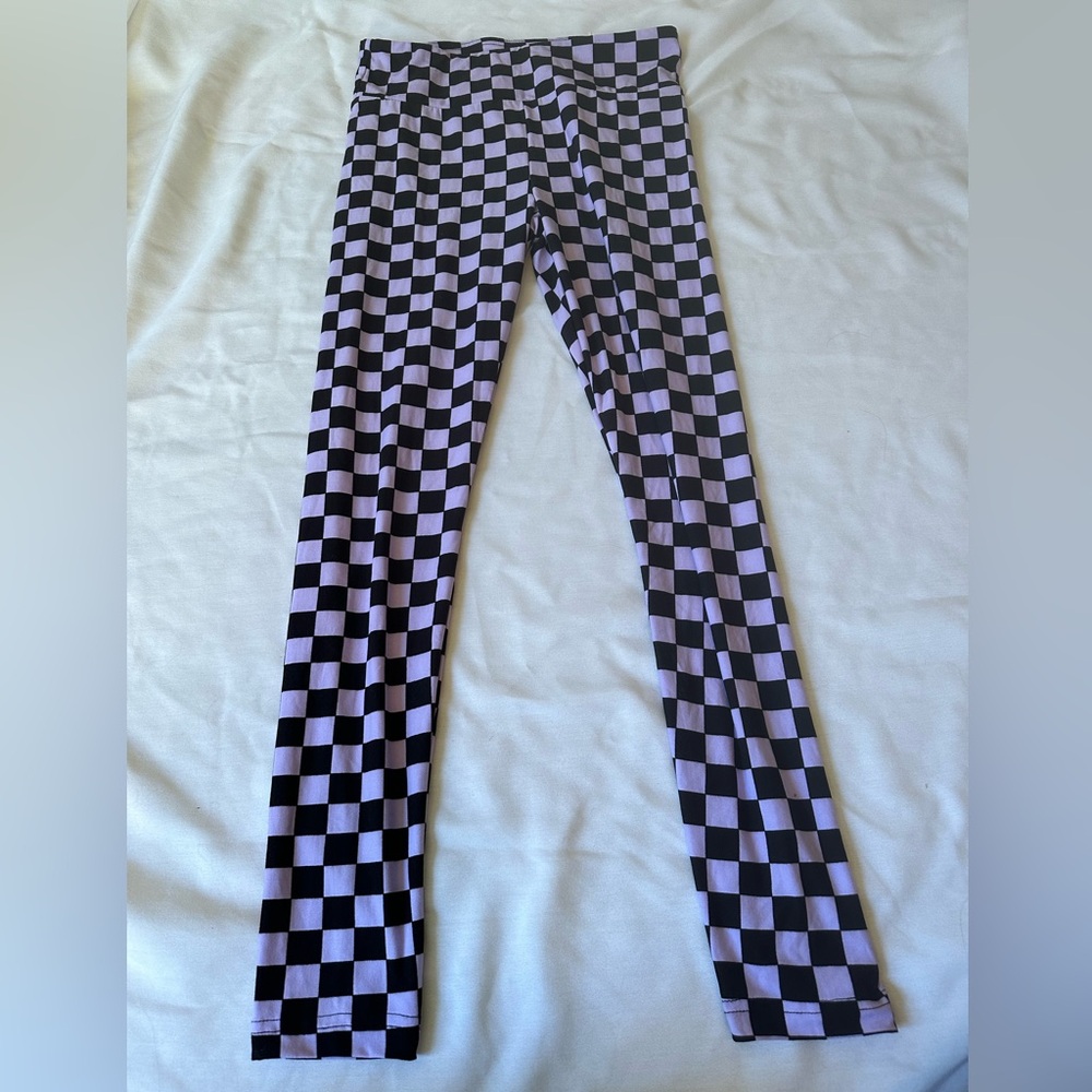 CHECKERED LEGGINGS